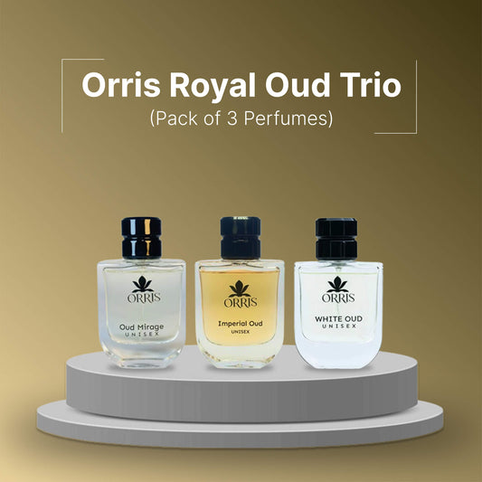 Orris Royal Oud Trio (Pack of 3 Perfumes)